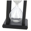 Wooden Hourglass Hourglass Hourglass Decorated Gift (White, 30 min) Y1H3