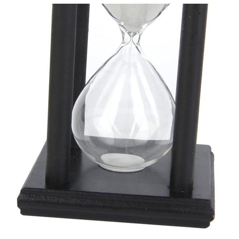 Wooden Hourglass Hourglass Hourglass Decorated Gift (White, 30 min) Y1H3