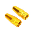 2pcs French Bicycle Valve Mouth Cover Aluminum Alloy MTB Bicycle Anti-dust  G7I2