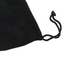 Stainless steel magnetic clasp armor chain leather cord necklace, Black - 4 V6S5