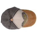 Plain Hip-Hop Re-entry Baseball Cap Boy Adjustable Hat, Yellow N5W6