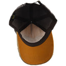 Plain Hip-Hop Re-entry Baseball Cap Boy Adjustable Hat, Yellow N5W6