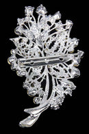 Brooch Pins Crystal Rhinestone Bride Wedding Bouquet Flowers Pin