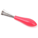 Comb Hair Brush Cleaner Removal Embedded Makeup Tool Plastic Handle Pink P9R6