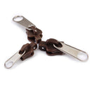 3 pcs Zipper Sliders Pulling Zipper Pullers Replace DIY Kit Repair Kit H1T7