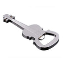 Creative Guitar Shape Keychain Pendant Bottle Opener F4U6