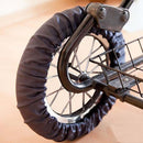 Baby Carriage Cover Black Powder Water Wheel Cover for Small Wheel S J5Z8