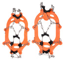 1 pair of 8 Teeth Claw Boat Crawl Slip Cover Stainless Steel Chain Outdoor  J5D9