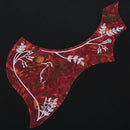 Guitar Plectrum Protective Cover Bird Flowers for the Right Folk Guitar 41