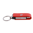 8GB USB 2.0 Keychain Memory Stick Leather Case Red H4F4
