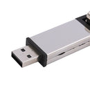 8GB USB 2.0 Keychain Memory Stick Leather Case Red H4F4