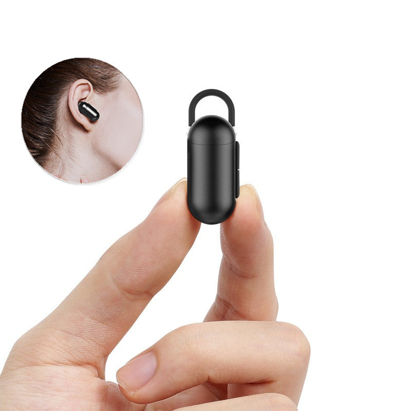 QCY Q12 Mini Invisiable Earphone Wireless bluetooth Noise Cancelling Single-headphone with Mic from xiaomi Eco-System