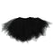 Women Girls Mini Skirt Princess Tutu Skirt 43 cm - black W9B7