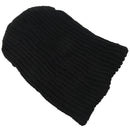 Men's Hat Winter Wool Hemp Cap Hat (black) T2M6