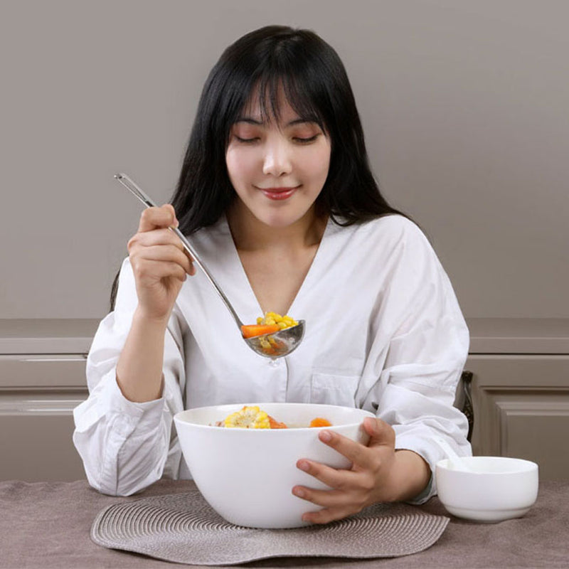 HUOHOU 3PCS/Set Stainless Steel Soup Spoon Small Colander Floating Foam Spoon From Xiaomi Youpin