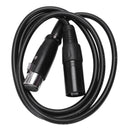 4 pin XLR Male to XLR FEMALE Power Cable Cord 1M for DSLR Camera Photograph Y6L7
