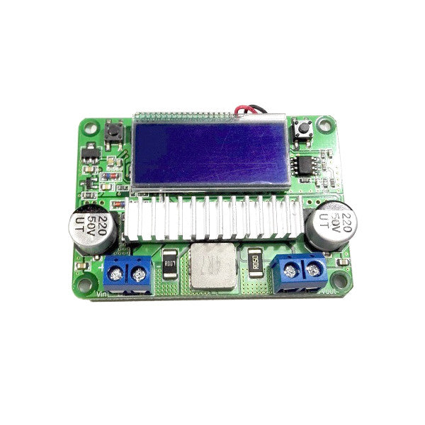 Winners 3A DC-DC Adjustable Boost Power Supply Module With Dual LCD Display Voltage Ammeter No Housing