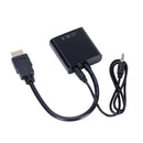 HDMI to VGA Video Adapter Cable Converter up to 1080P Digital Analog PC, HD