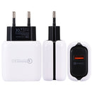 Bakeey 2.4A USB Type C QC3.0 Fast Charging Charger EU Plug Adapter For Xiaomi Mi8 Mi9 HUAWEI P30 S9 S10 S10+ Pocophone