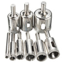 10pcs Diamond Hole Saw Drill Bit Set 6mm-30mm Tile Ceramic Glass Porcelain Marble Hole Saw Cutter