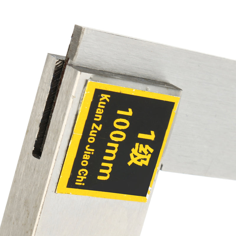Machinist Bevel Square 90 Right Angle Ruler High Precision Design Tool