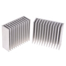 2pcs Chipset Heatsink Heat Diffuse Cooling Fin 50mm x 56mm x 20mm O4U1