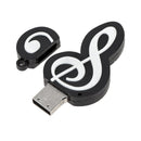 USB 2.0 Stick Cute Cartoon Memory Stick Music Notes Symbol USB 2.0 Memory E L9K8