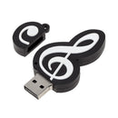 USB 2.0 Stick Cute Cartoon Memory Stick Music Notes Symbol USB 2.0 Memory E L9K8