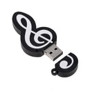 USB 2.0 Stick Cute Cartoon Memory Stick Music Notes Symbol USB 2.0 Memory E L9K8