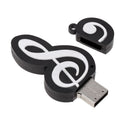 USB 2.0 Stick Cute Cartoon Memory Stick Music Notes Symbol USB 2.0 Memory E L9K8