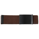 Unisex Canvas Strap Canvas Belt with Buckle (coffee) C2D3
