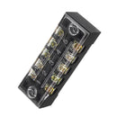 3 Pcs Dual Row 5 Position Screw Terminal Strip 600V 15A Insulated Terminal Barrier Strip