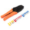 900Pcs Electrical Wire Connectors Terminals with Crimping Plier Assorted Set