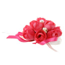 Wrist Corsage Bracelet Bridesmaid sisters hand flowers Wedding Party Bridal D5U9
