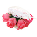 Wrist Corsage Bracelet Bridesmaid sisters hand flowers Wedding Party Bridal D5U9