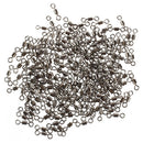 200pcs Sea Fishing Snap Swivels Fishing Hooks Tackle Fishing Swivels Size 1
