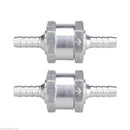 2pcs 6MM Non-Return One Way 1/4 Inch Air Fuel Oil Check Valve crude oil eng