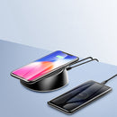 Baseus 2 in 1 10W 7.5W 5W Wireless Charger+3.4A 3 Ports USB Charger For iPhone X XS MAX XR S9 Note 9
