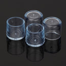 4Pcs Transparent Rubber Furniture Table Chair Leg Floor Feet Cap Cover Prot M2C1