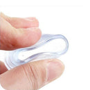 4Pcs Transparent Rubber Furniture Table Chair Leg Floor Feet Cap Cover Prot M2C1