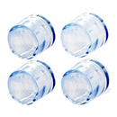 4Pcs Transparent Rubber Furniture Table Chair Leg Floor Feet Cap Cover Prot M2C1