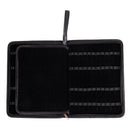 1PC Black Color Fountain Pen PU Leather Case Storage Holder For 48 Pens O6H3