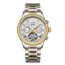 TEVISE 806 Military Wind Male Wristwatch Automatic Stainless Steel Luminous Mechanical Watche