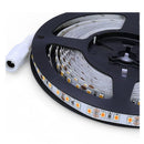 5m SMD 2835 600 LEDs 12V 72W 7500LM IP20 Dust-sealed Sealed warm white LED  O7K4