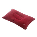 Double-sided Flocking Pillow Inflatable Portable Foldable Pillow for Campin W3Y6