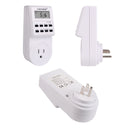 SINOTIMER 2 In 1 Kitchen Timer Switch Socket Convenient Adator And Timer Calculator