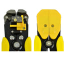 Adjustable automatic wire stripper 0.5-6.0mm yellow