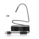 6 LED Waterproof Micro USB Endoscope Inspection Camera Flexible Cord For Mobile Phone