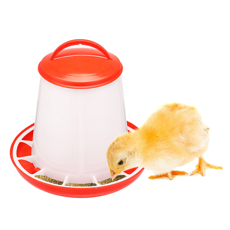 Chicken Feeder Drinker Bottles Poultry Feed Water Waterer Automatic Drink Bird Grid