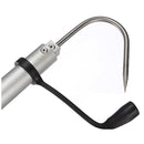 Telescopic Retractable Fish Gaff Stainless Ice Sea Fishing Spear Hook Tackl